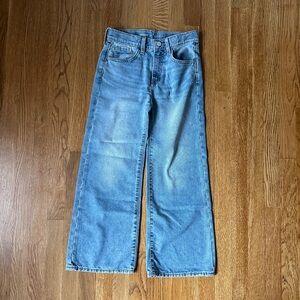 Old Navy Girls High Rise Wide-Leg Jeans, NWOT